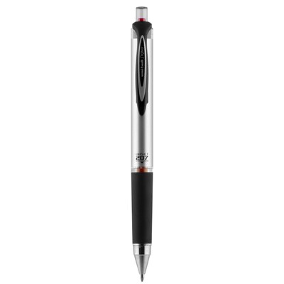 uni-ball 207 Impact RT Retractable Gel Pens, Bold Point, Red Ink, Dozen (65872)