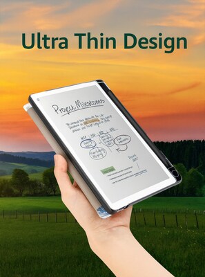 SaharaCase Venture Series 7.3" Slim Folio Case for reMarkable Paper Pro Move, Western White (TB00511)