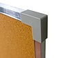 Flipside 18 x 24 Corkboard, Aluminum Framed (FLP10210)