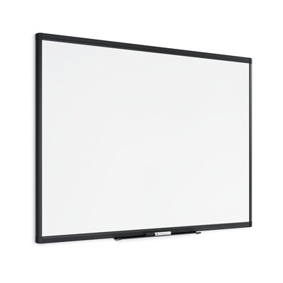 U Brands Magnetic Painted Steel Dry-Erase Whiteboard, Aluminum Frame, 4' x 3' (3011U00-01)