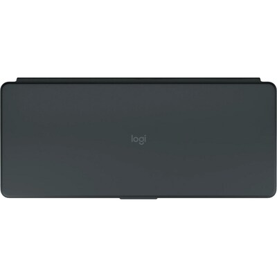 Logitech Keys-To-Go 2 Fabric Keyboard with Built-in Cover for iPadOS Devices, Graphite (920-012866)