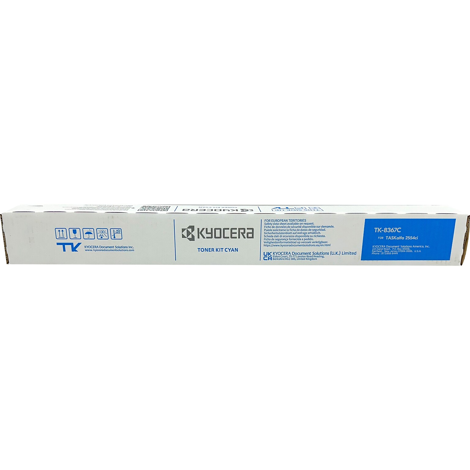 Kyocera TK-8367C Cyan Standard Yield Toner Cartridge (1T02YPCUS0)