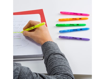 Sharpie Stick Highlighter, Chisel Tip, Yellow, 4/Pack (1770695)