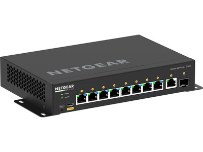 Netgear AV Line 9-Port Gigabit Ethernet Managed Switch, Black (GSM4210PD-100NAS)