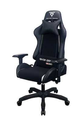 Raynor Group Energy Pro Series Fabric/Polyurethane Gaming Chair, Black (G-EPRO-BLK)