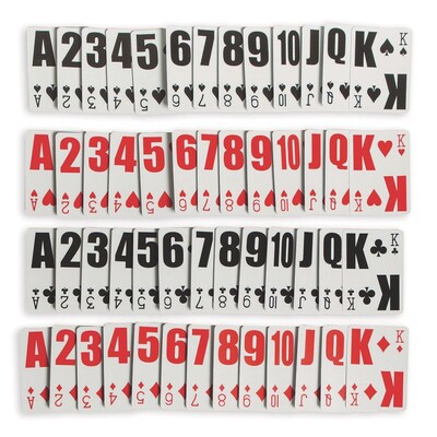 S&S Low Vision Playing Cards (W12867)