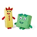 hand2mind Numberblocks Three and Four Playful Pals, Yellow/Green (94555)