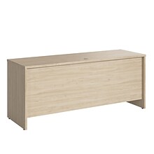 Bush Business Furniture Studio C 72W x 24D Credenza Desk, Natural Elm (SCD372NE)