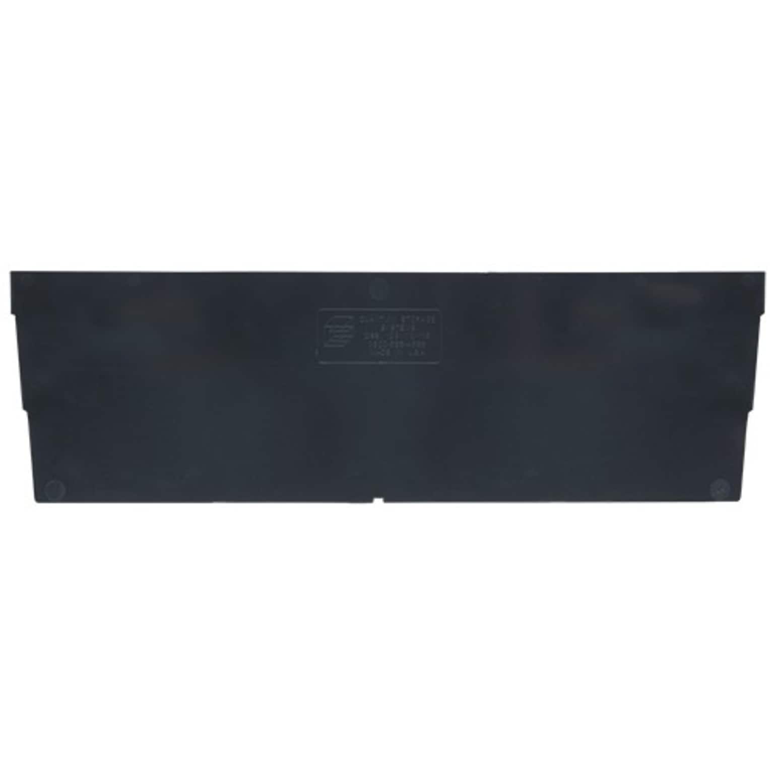 Quantum Storage Systems Dividers For Shelf Bins, 11 1/8 Width, 50/Carton (Dsb109/110/116)