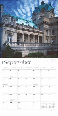 2025 BrownTrout Old Doon Virginia Places 12" x 12" Monthly Wall Calendar (9781975476434)