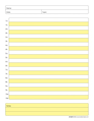 Barker Creek E-Z Edit Handwriting Practice Paper, 8.5" x 11", 60 lbs., Multicolored, 50 Sheets/Pack (BC5502)