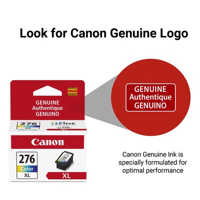 Canon CL-276XL Color High Yield Ink Cartridge (4987C001)