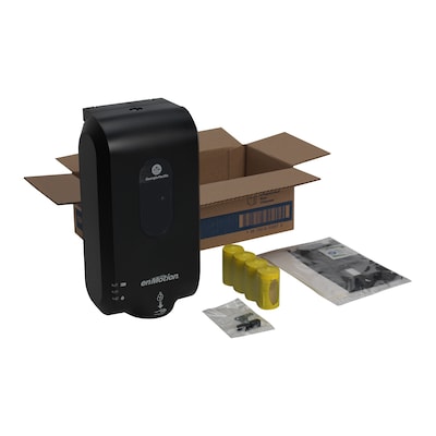 enMotion Gen2 Automatic Wall Mounted Hand Soap/Hand Sanitizer Dispenser, Black (52057)