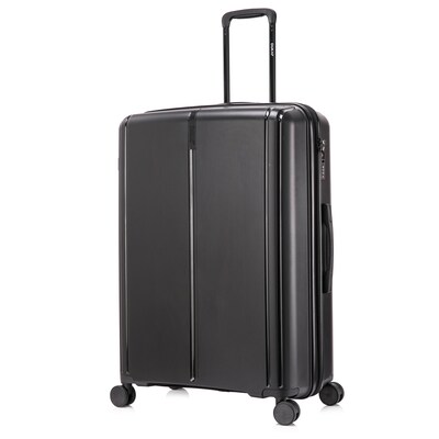 DUKAP Airley 29.92 Hardside Suitcase, 4-Wheeled Spinner, TSA Checkpoint Friendly, Black (DKAIR00L-BLK)