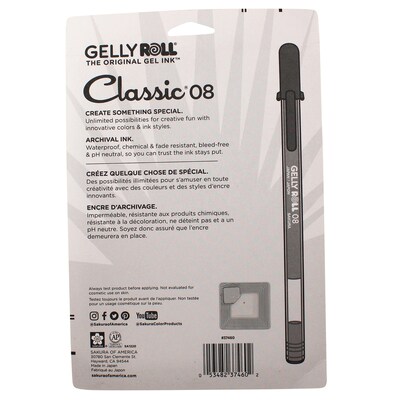 Sakura Classic Gel, Liquid Ink, Assorted Ink, 3/Bundle (SAK37460-2)