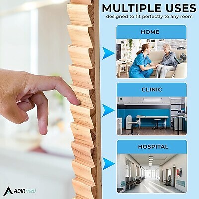 Viva Comfort Essentials Finger and Shoulder Physical Therapy Ladder, Wood, 2/Pack (ADI910-01-2-MK)