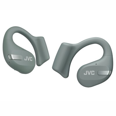 JVC Nearphones Wireless Noise Canceling Over-Ear Earphones, Bluetooth, Sage Green (JVCHANP50TG)