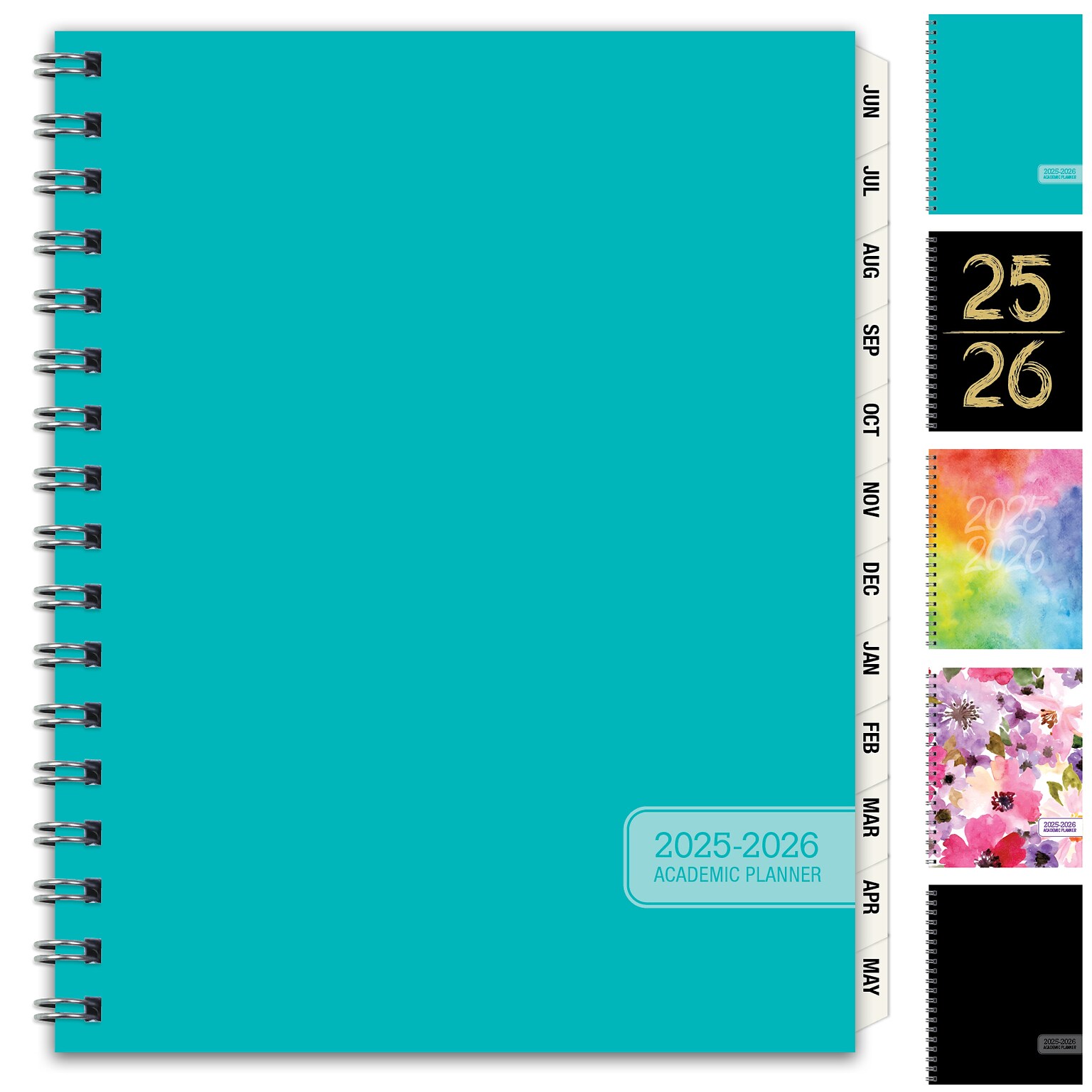2025-2026 Global Printed Products Pick Your Own 8.5 x 11 Academic Weekly & Monthly Planner,  Plastic Cover