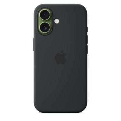 Apple Silicone MagSafe Phone Case for iPhone 17, Black (MGF14ZM/A)
