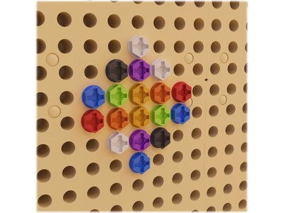 Flash Furniture Bright Beginnings Screws for Modular STEAM Walls, 512/Pack (MK-ME12920-GG)