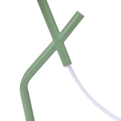Simple Designs Abstract 17.13" LED Table Lamp, Green (LT1172-GRN)