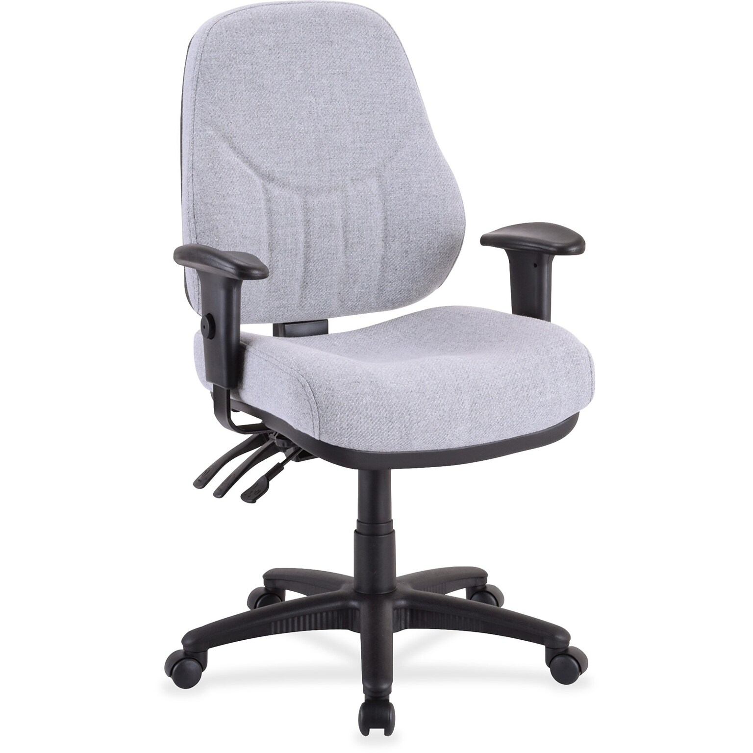 Lorell Bailey High-Back Multi-Task Chair, 26.9W x 28D x 44H, Gray (LLR81100)