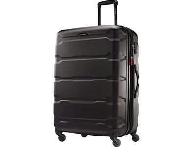 Samsonite Omni PC Polycarbonate 4-Wheel Spinner Luggage, Black (68310-1041)