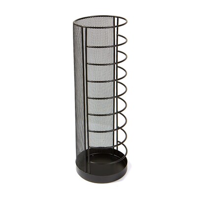 Mind Reader Network Collection Umbrella Stand, Black, Metal Wire (UMBHWIRE-BLK)