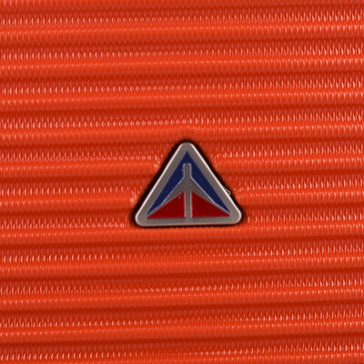InUSA Royal 2-Piece Hardside Spinner Luggage Set, TSA Checkpoint Friendly, Orange (IUROY0SM-ORG)