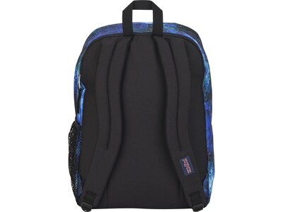 JanSport Big Student Cyberspace Galaxy Backpack, Stars, Blue (JS0A47JKAO3)