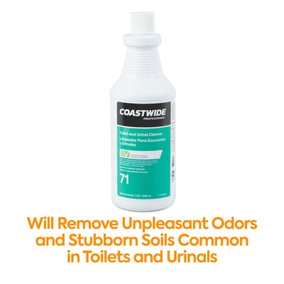 Coastwide Professional Multi-Purpose Cleaners Washroom Toilet Cleaner 71, 0.95L, 6/CT (CW710032-A)