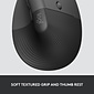 Logitech Lift for Business Wireless Vertical Ergonomic Mouse, Graphite (910-006491)