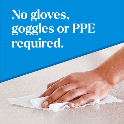 CloroxPro Clorox EcoClean Disinfecting Wipes, 75 Wipes/Container, 3/Pack (60787)