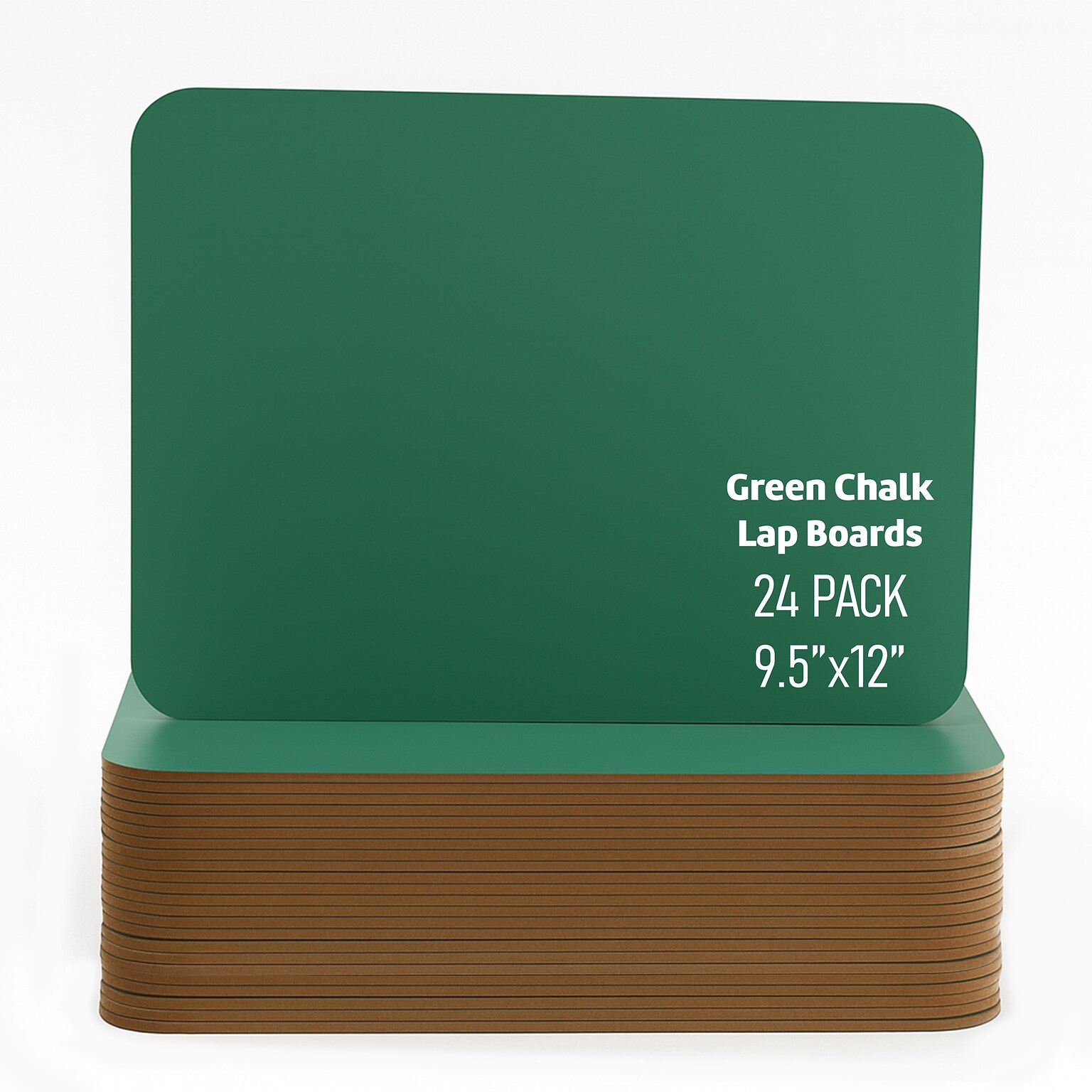 Flipside Green Chalkboard, 9.5 x 12, 24/Carton (12109)