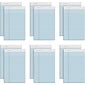 TOPS Prism+ Writing Notepads, 5" x 8", Narrow Ruled, Blue, 50 Sheets/Pad, 12 Pads/Pack (63020)