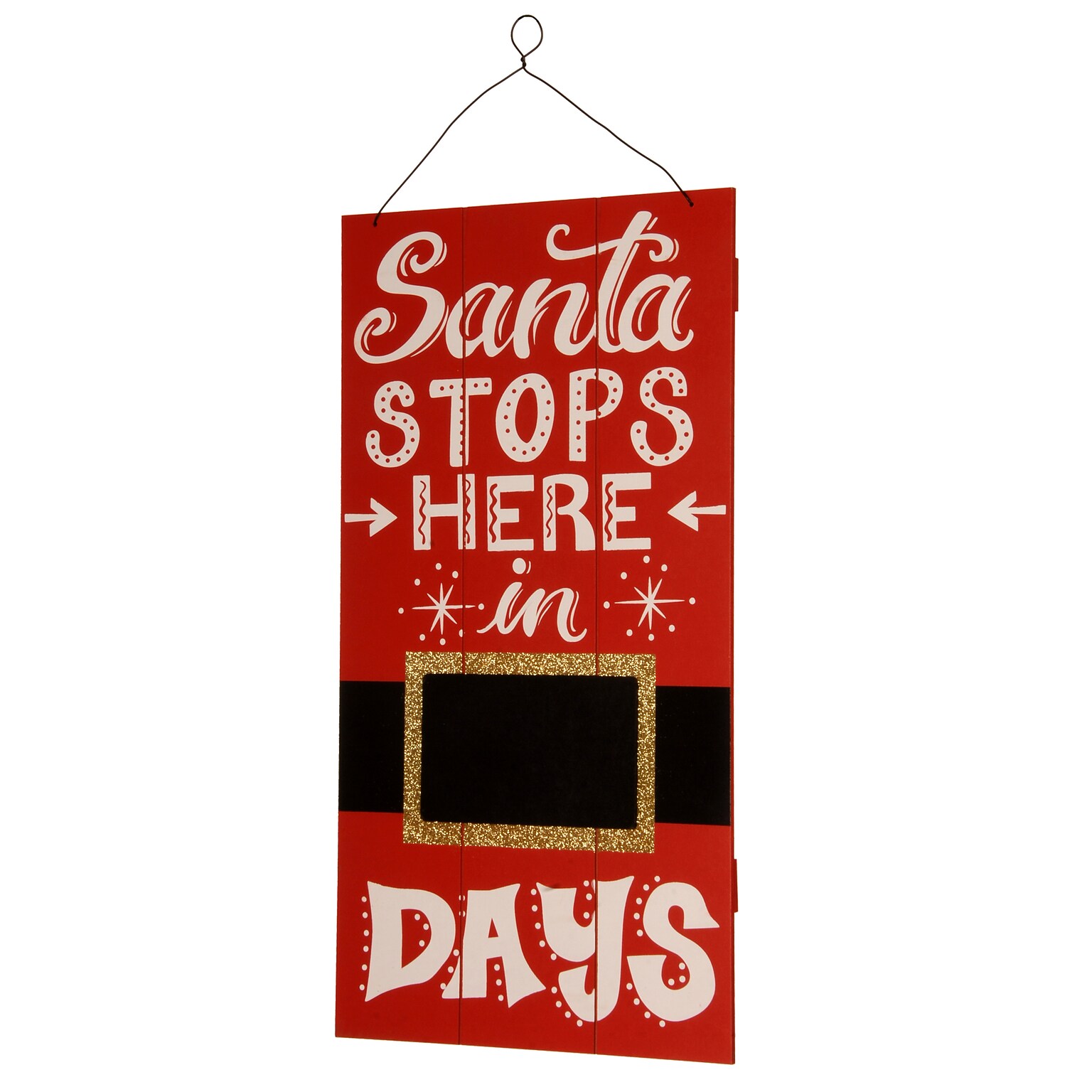 National Tree Company 22 Santa Countdown Wall Art (MZC-4502)