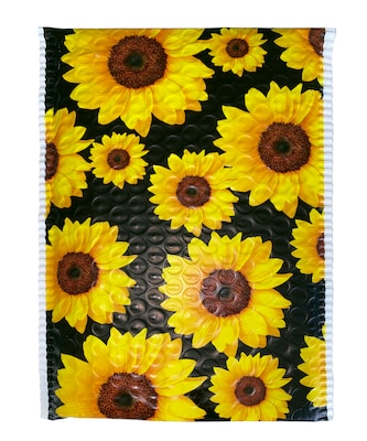 6 x 10 Bubble Mailer, Sunflowers, 50/Pack (074108)