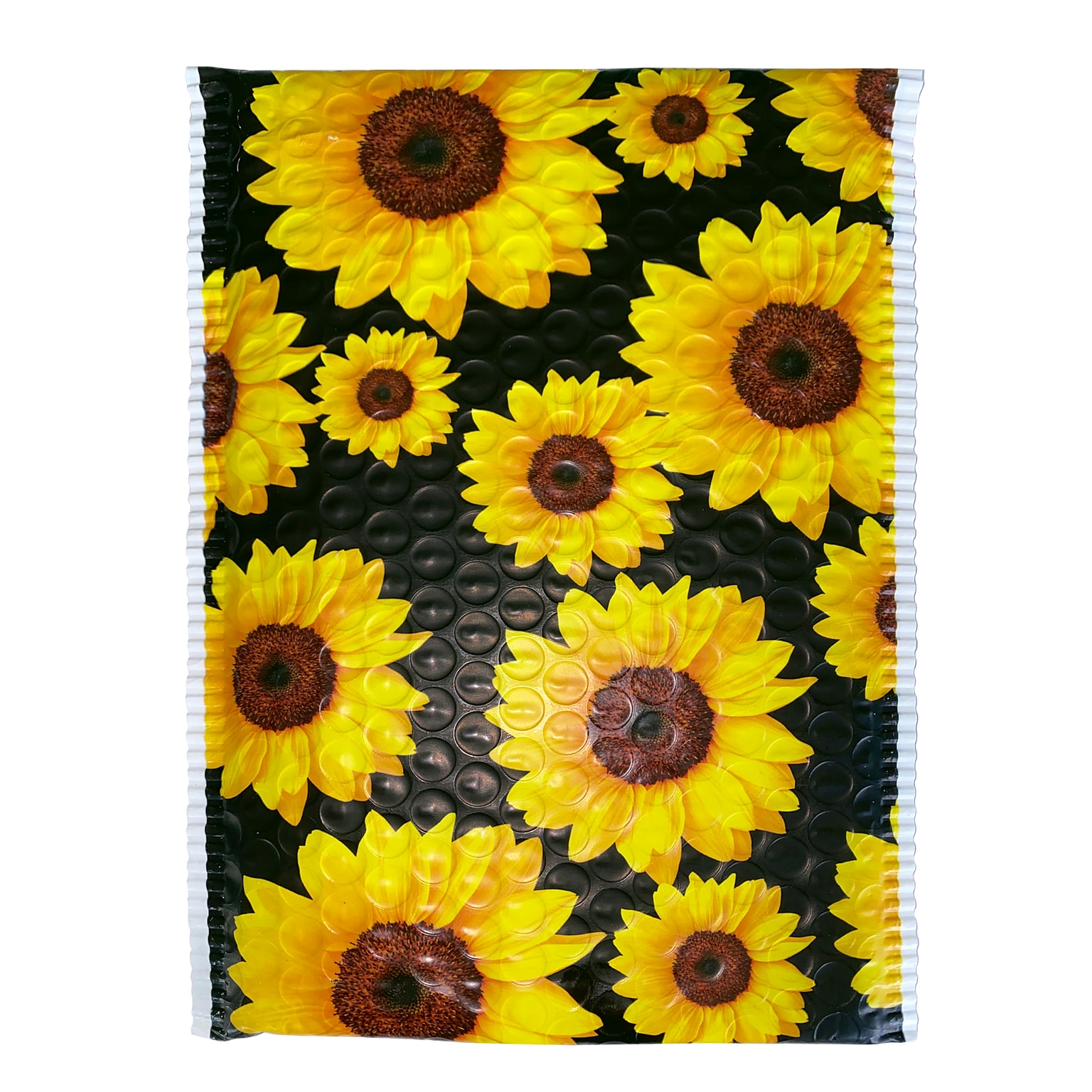 6 x 10 Bubble Mailer, Sunflowers, 50/Pack (074108)