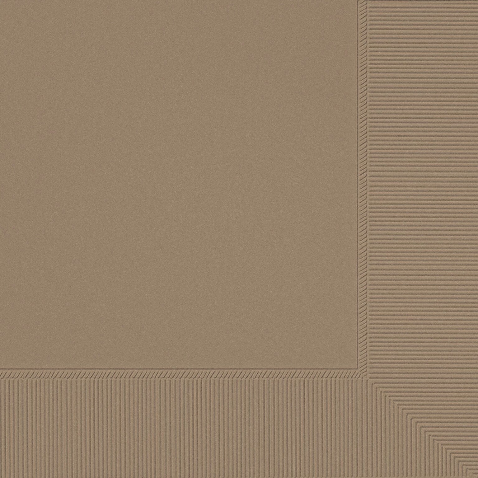 Party City Lunch Napkin, 2-Ply, Taupe, 40 Napkins/Pack (AM61211-162)