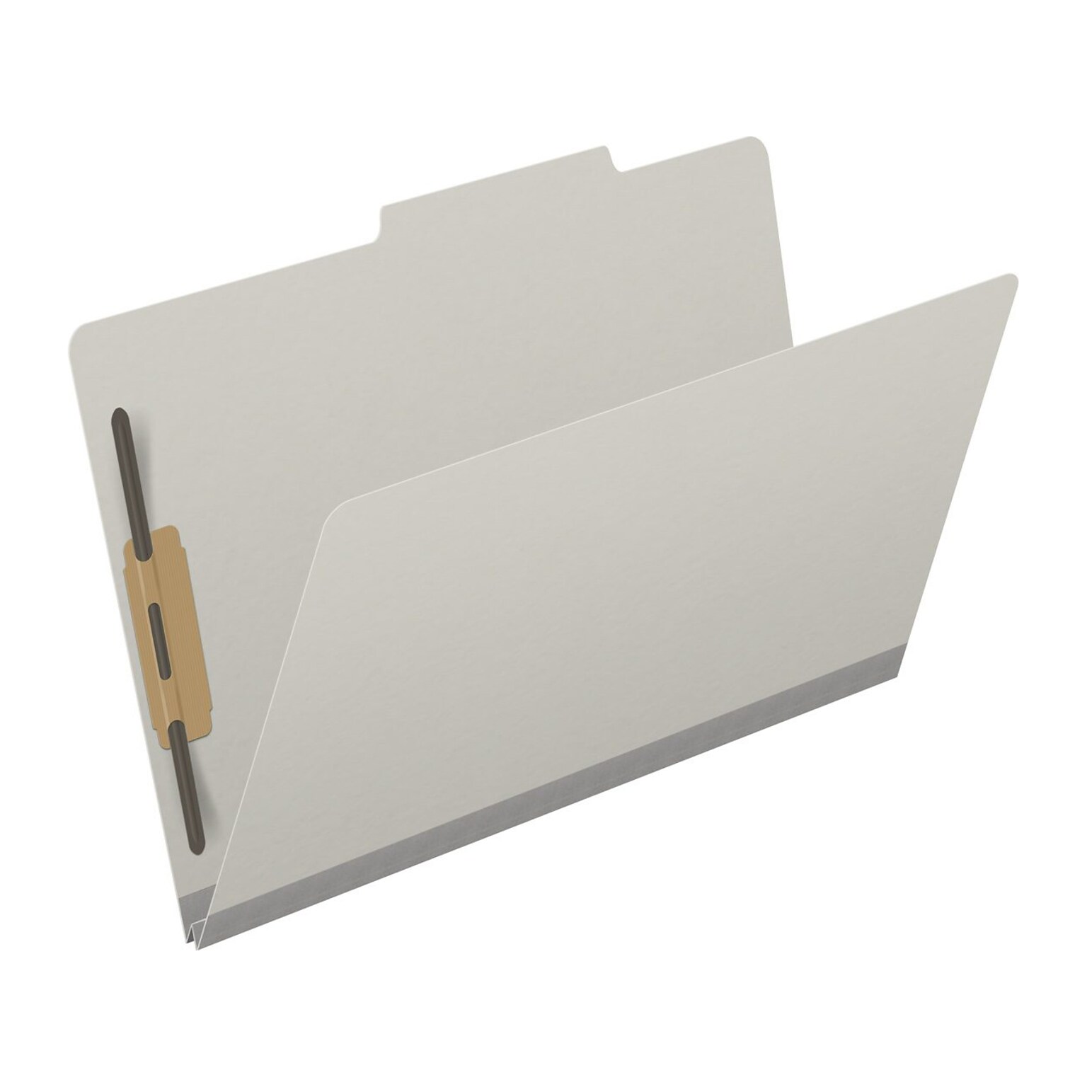 Medical Arts Press Pressboard Classification Folder, 2 Expansion, Legal Size, Gray, 25/Box (DV-T52-02-3GRY)