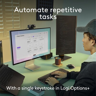 Logitech MX Keys S for Mac Wireless Keyboard, Space Gray (920-011621)