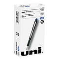 uni Jetstream Ballpoint Pens, Medium Point, 1.0mm, Blue Ink, Dozen (33922)