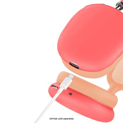 SaharaCase Liquid Silicone Cover Case for AirPods Max, Orange (HP00182)