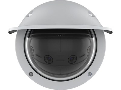Axis P3827-PVE Outdoor Panoramic Security Camera, White (02450-001)