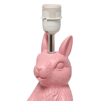 Simple Designs Cute Wonders 16.33" LED Table Lamp, Pink (LT2117-PNK)