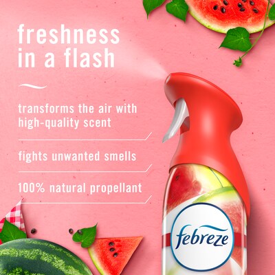 Febreze Air Mist Air Freshener Spray, Sweet Watermelon Vine Scent, 8.8 oz., 2/Pack (11577)