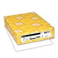 Neenah Exact Vellum Bristol Cardstock, 8.5 x 11, 67 lb., White, 250 Sheets/Ream (80211)
