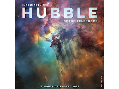 2025 Willow Creek Images from the Hubble Space Telescope 12 x 12 Monthly Wall Calendar (43462)