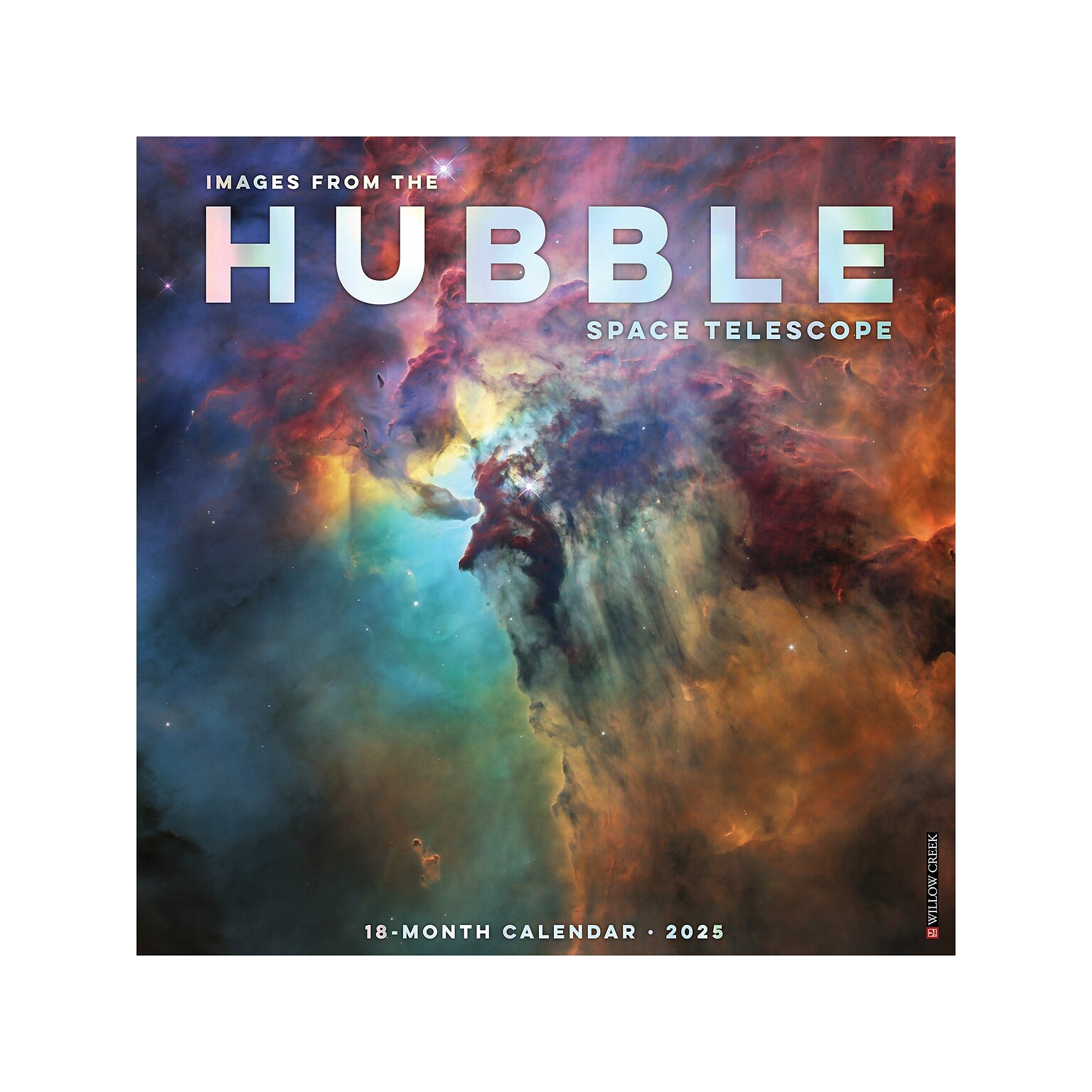 2025 Willow Creek Images from the Hubble Space Telescope 12 x 12 Monthly Wall Calendar (43462)