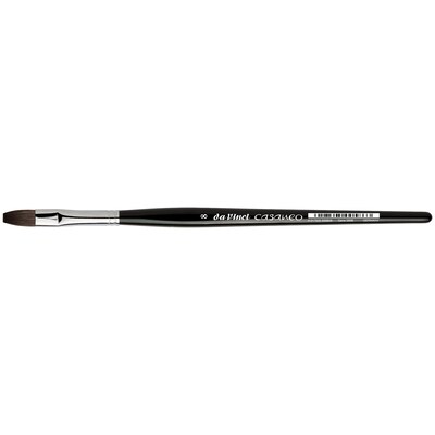 da Vinci CASANEO Mixed Media Synthetic Bristle, Flat Brush (DVXVA58988)